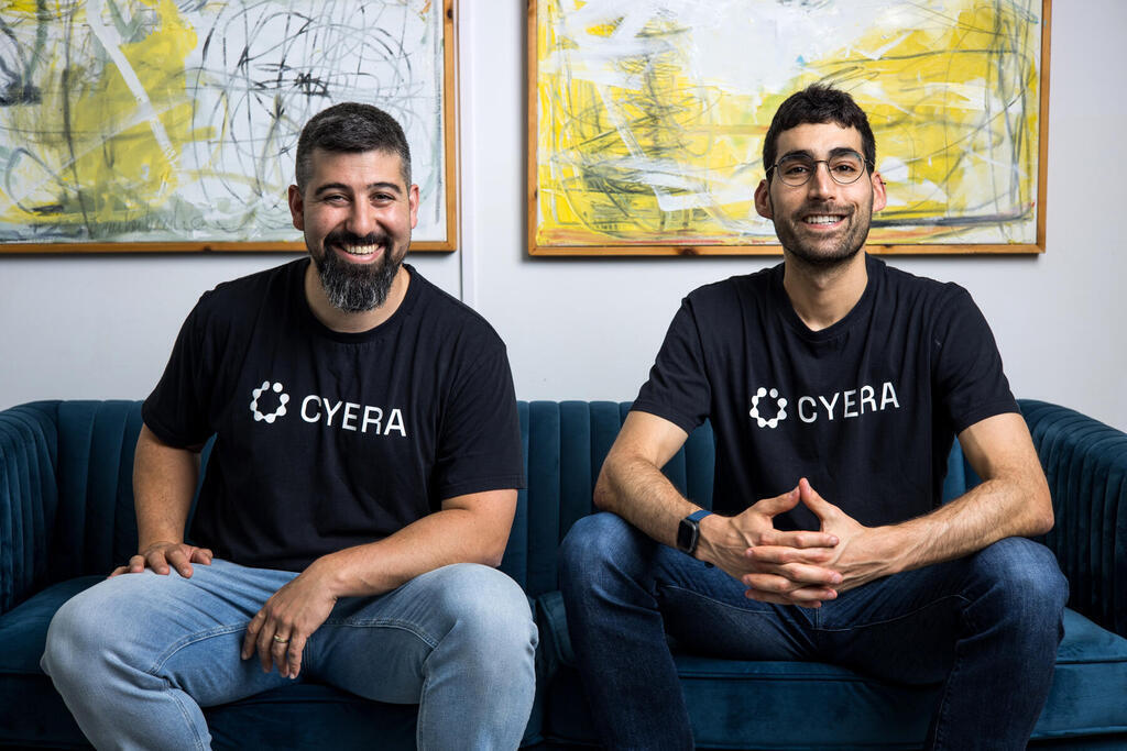 Cyera founders (Photo: Ohad Kab) Cyera founders