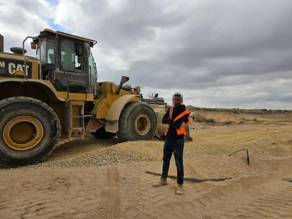 פועלים ערבים בקו הצהוב