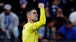 כריסטיאנו רונאלדו ואל-נאסר במשחק העונה נגד אל הילאל 