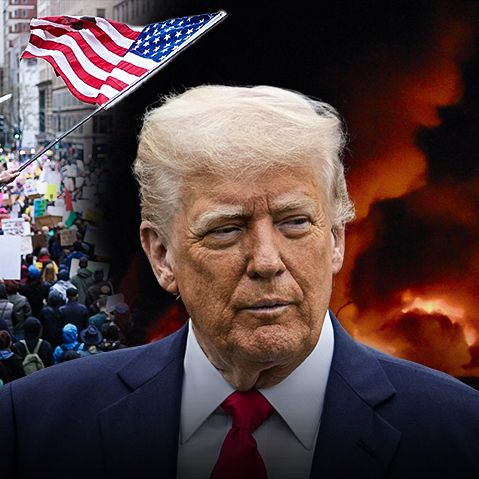 לא לשימוש נשיא ארה"ב טראמפ ביג סיכום שנה ראשונה