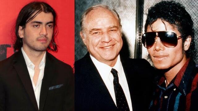 מרלון ברנדו מייקל ג'קסון ביגי ג'קסון