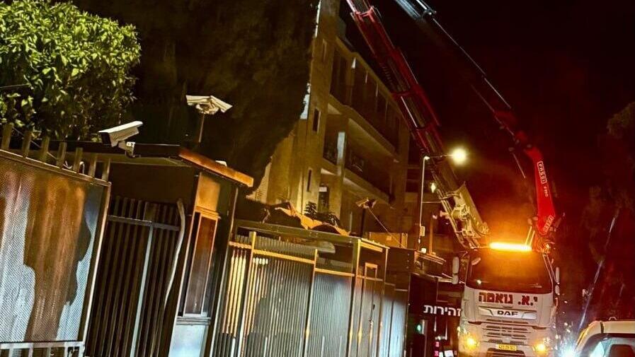 שיפוצים בביתו הפרטי של רה"מ ברחוב עזה