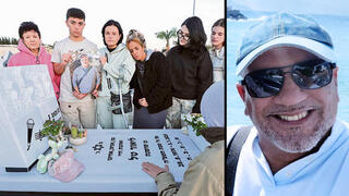 ליאור טל שנהרג בתאונת דרכים ובני משפחתו ליד קברו