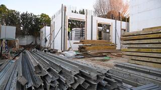 עבודות השיקם בכפר עזה