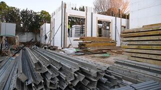 עבודות השיקם בכפר עזה