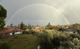 קשת בענן בראש פינה