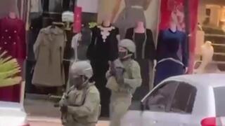 תיעוד: ערבים ישראלים התחפשו ללוחמי צה״ל ושדדו חנות זהב באזור חברון