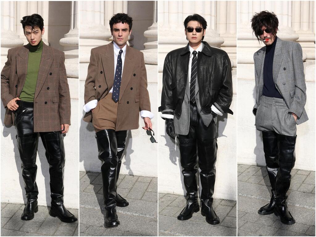 אורחים בתצוגת אביב-קיץ 2026 של סן לורן לגברים