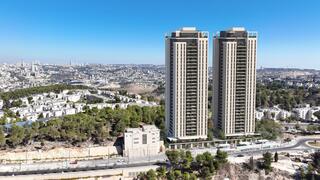 הדמיית פרויקט גילה של חברת ברזאני  בירושלים