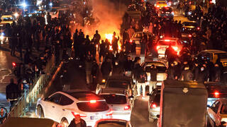 מחאה מחאות הפגנה הפגנות איראן טהרן 8 בינואר