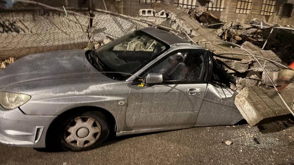 מוכניות חומה חומת היקב ראשון לציון קריסה רוח