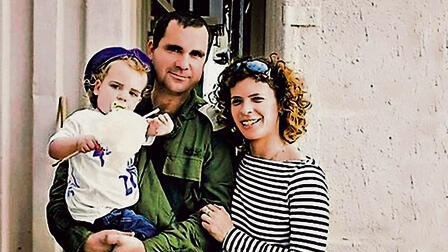 “לוקח זמן לרצות לשנות”. מיכל קסטן־קידר עם דולב ז”ל | צילום: באדיבות המשפחה