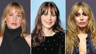 מיילי סיירוס, זואי דשנל וג'ניפר לורנס