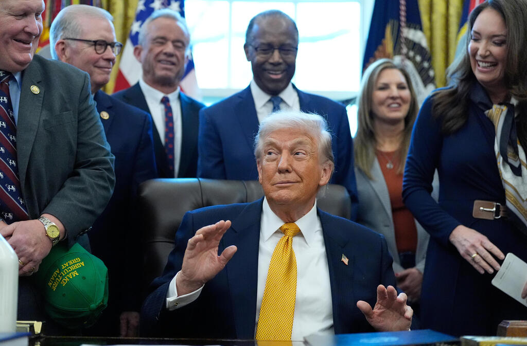 נשיא ארה"ב דונלד טראמפ 