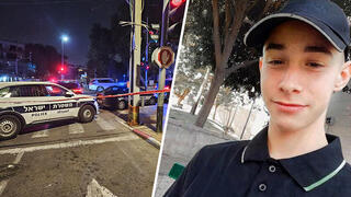 זירת הירי בה נרצח צעיר תושב חולון, איליאן גאורגיאב ז״ל 