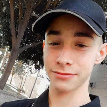 זירת הירי בה נרצח צעיר תושב חולון, איליאן גאורגיאב ז״ל 