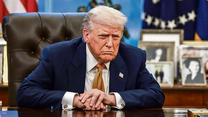 הנשיא דונלד טראמפ. מנסה להשתלט מחדש על מוקדי הכוח הכלכליים דרך הפלת משטרים עוינים | צילום: רויטרס, Evelyn Hockstein