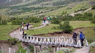 מטיילים בפארק הלאומי