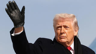 נשיא ארצות הברית בדרך לפלורידה