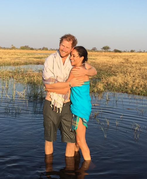 Harry and Meghan (Photo: Instagram) הנסיך הארי מייגן מרקל