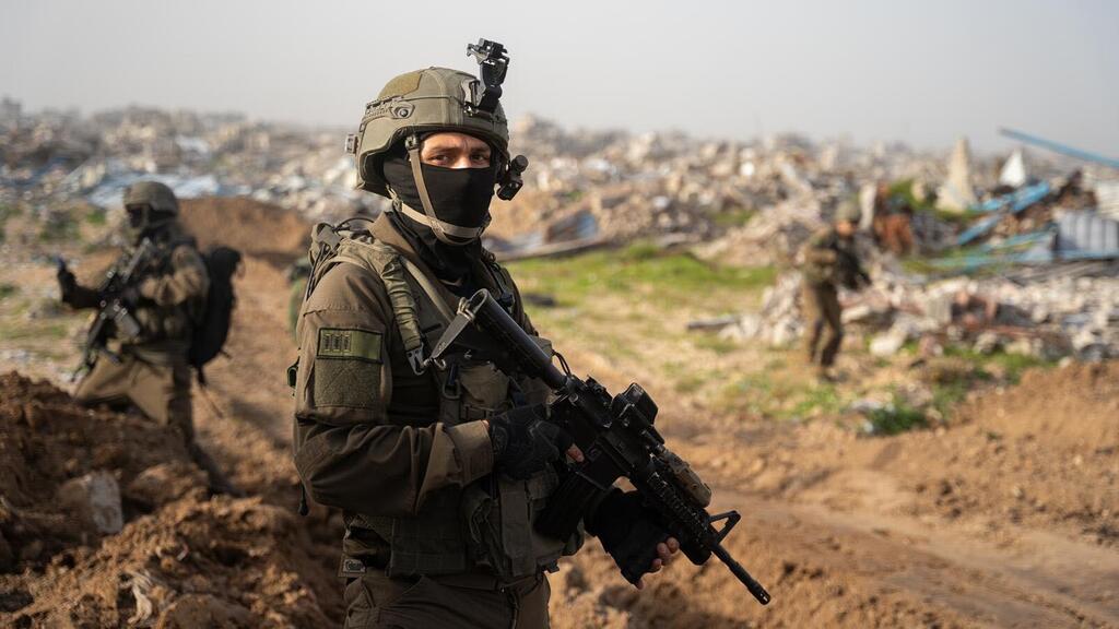 IDF forces operate in Gaza (Photo: IDF Spokesperson's Unit) הושלם הסבב הלחימה השישי של לוחמי חטיבת ירושלים בעזה