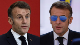 מקרון והמשקפיים