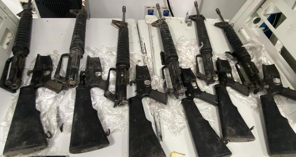 אמל"ח שהוברח דרך הגבול המערבי