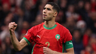 שחקן נבחרת מרוקו אשרף חכימי