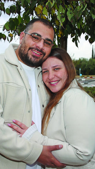 נועה ואביהוא, סיפור אהבתם (צילום: יריב כץ) "לדעתי זו הייתה אהבה ממבט ראשון"