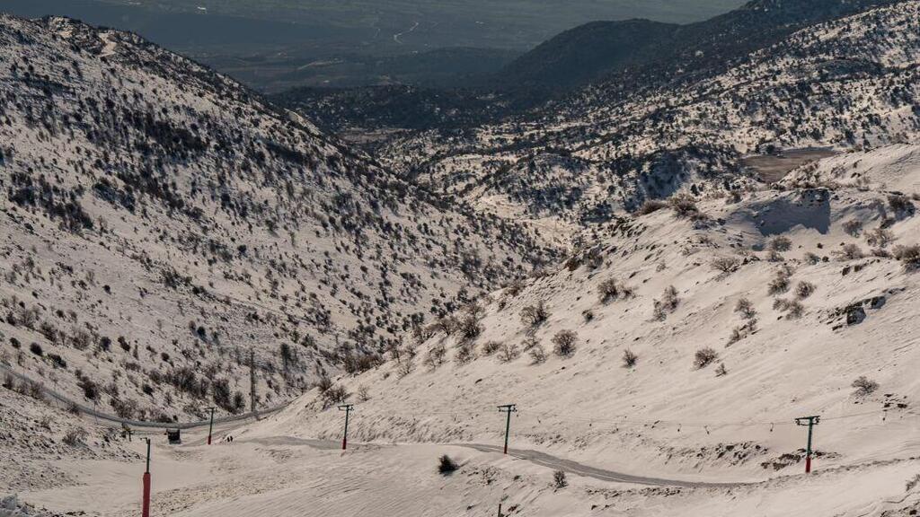 Mount Hermon, archive (Photo: Roi Timor) מבקרים בהר החרמון בסוף השבוע