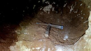 מקושון שעימו השחיתו השודדים את האתר ההיסטורי