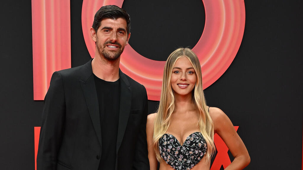 Thibaut Courtois and Mishel Gerzig (Photo: Alvarez Carlos/IL GettyImages) מישל וטיבו