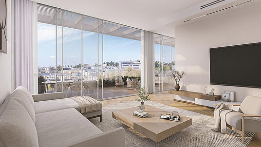 הדירה ברחוב בצלאל בתל־אביב | צילום: איוולב מדיה