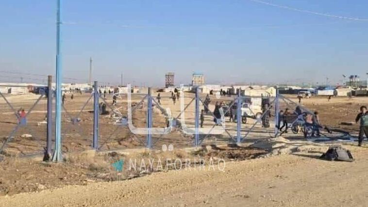 בריחת לכאורה של משפחות דאעש ממחנה אל הול ב סוריה