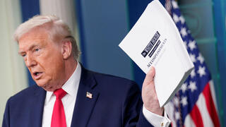 נשיא ארה"ב דונלד טראמפ