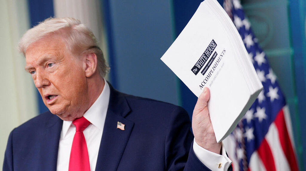 טראמפ דוחף לשלב ב' בעזה: "נראה שאנחנו יודעים איפה נמצא רן גואילי"