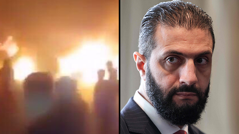 הצתת מעבר גבול של כורדים בגבול טורקיה סוריה והנשיא הסורי אחמד א-שרע