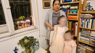 מירב דורי ז"ל ושתי בנותיה