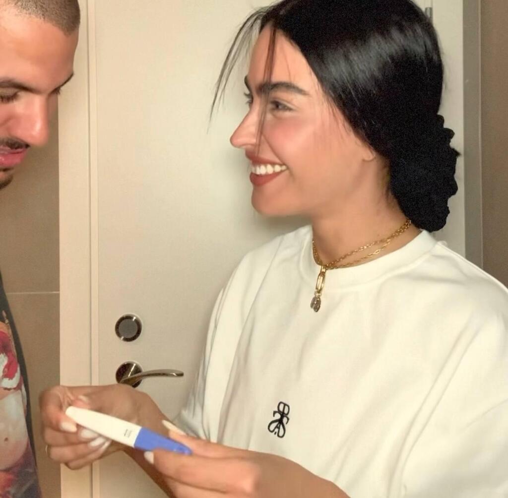 ספיר אביסרור, ליאור דבאח ובדיקת היריון חיובית אחת