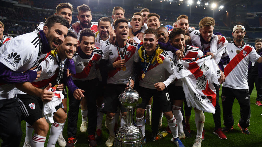 River Plate and the Copa Libertadores in Madrid (Photo: Denis Doyle/Getty Images) ריבר פלייט וגביע הליברטדורס במדריד