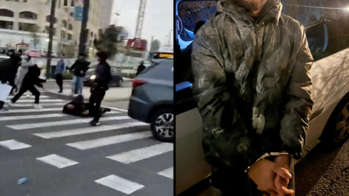 הנהג החשוד בפגיעה במפגין בכניסה לירושלים