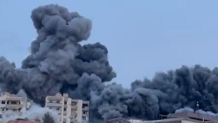 תקיפה בכפר קנארית בלבנון