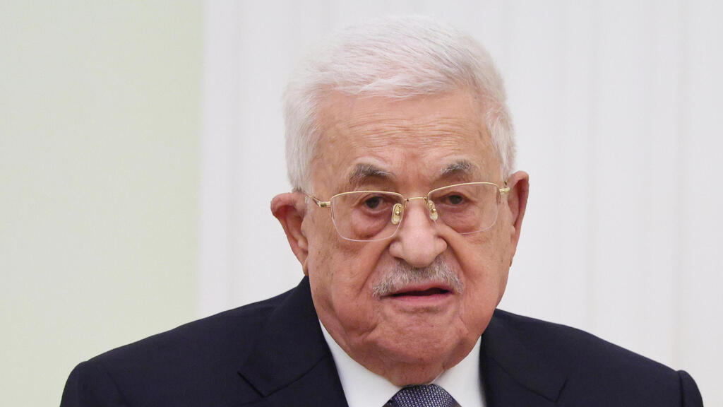 Palestinian Authority President Mahmoud Abbas (Photo: Ramil Sitdikov/Pool Photo via AP) ראש הרשות הפלסטינית אבו מאזן ב קרמלין