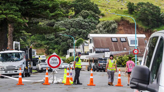 מפולת אדמה שפגעה באתר קמפינג בניו זילנד