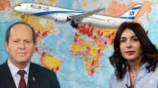 במקום השני והשלישי בטבלת שיאני הטיסות ב-2025: ברקת ורגב