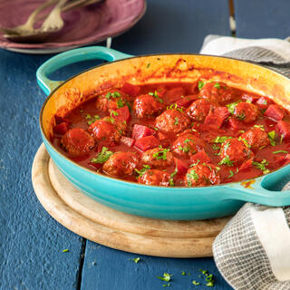 קציצות  ברוטב סלק