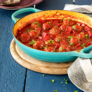 קציצות  ברוטב סלק