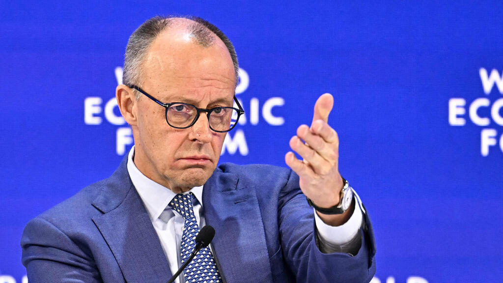 פרידריך מרץ בפורום הכלכלי העולמי בדאבוס