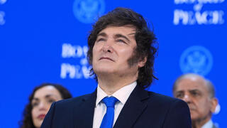 טקס החתימה על אמנת מועצת השלום של טראמפ