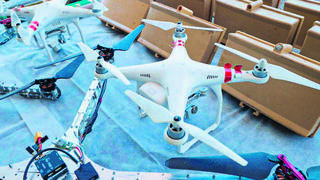 רחפנים שיורטו ונתפסו